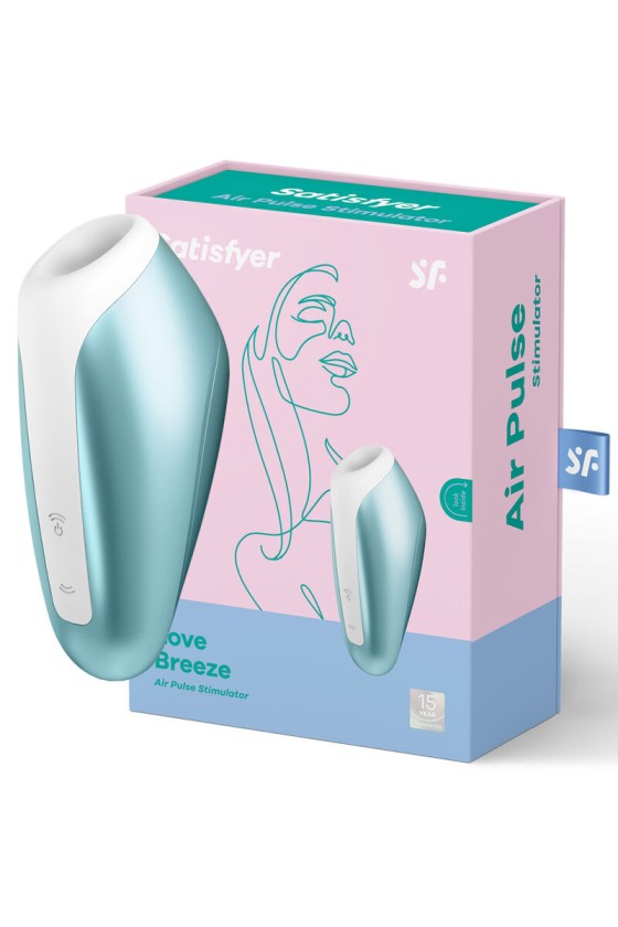 SATISFYER - LOVE BREEZE SUCCIONADOR ICE BLUE