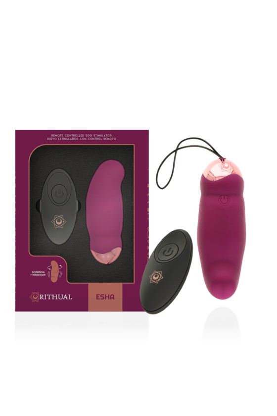 RITHUAL - SISTEMA DE CONTROL REMOTO ESHA EGG ROTACIÓN + VIBRACIÓN