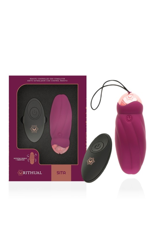 RITHUAL - SITA EGG CONTROL REMOTO ROTACIÓN DE PERLAS + VIBRACIÓN