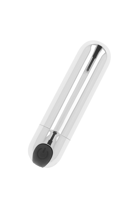 OHMAMA - SILVER VIBRATING BULLET 8 CM