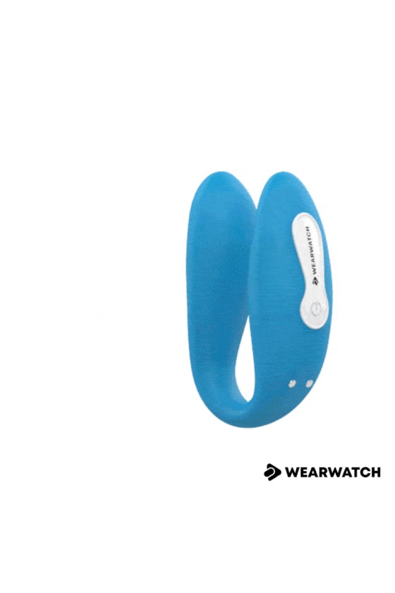 WEARWATCH - DUAL-TECHNOLOGIE-WATCHME-VIBRATOR INDIGO/MEERWASSER