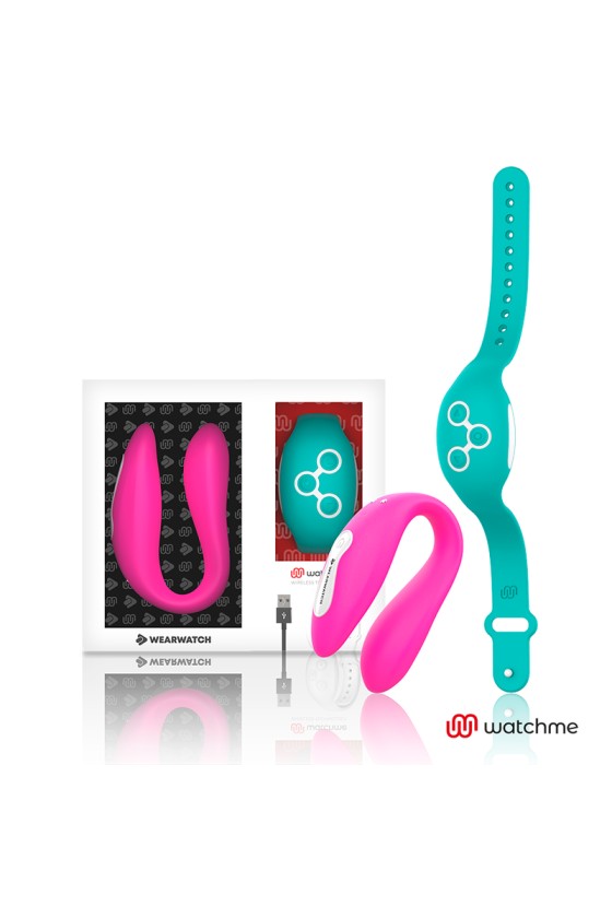 WEARWATCH - DUAL TECHNOLOGY WATCHME VIBRATOR FUCHSIA / SEAWATER