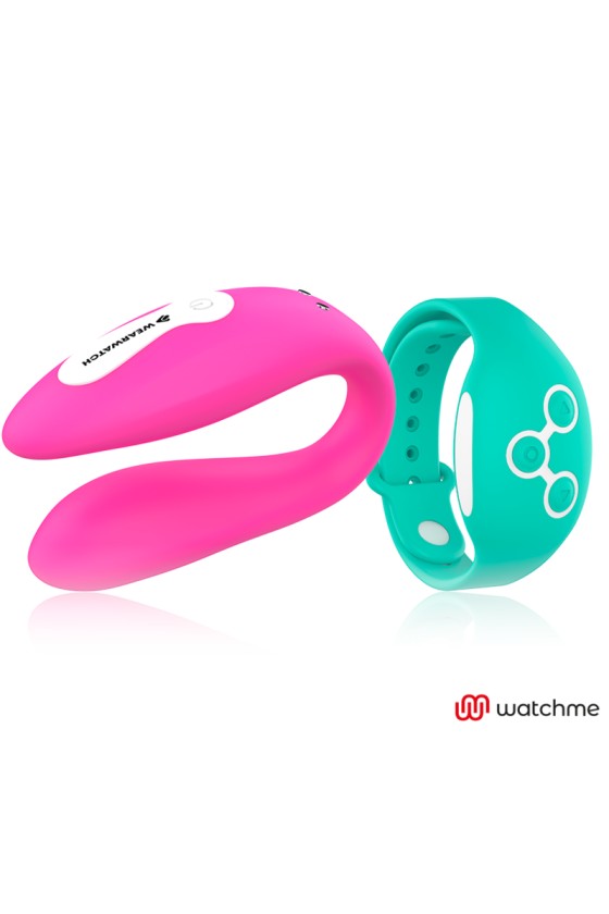 WEARWATCH - VIBRATORE WATCHME A DOPPIA TECNOLOGIA FUCSIA / ACQUA DI MARE