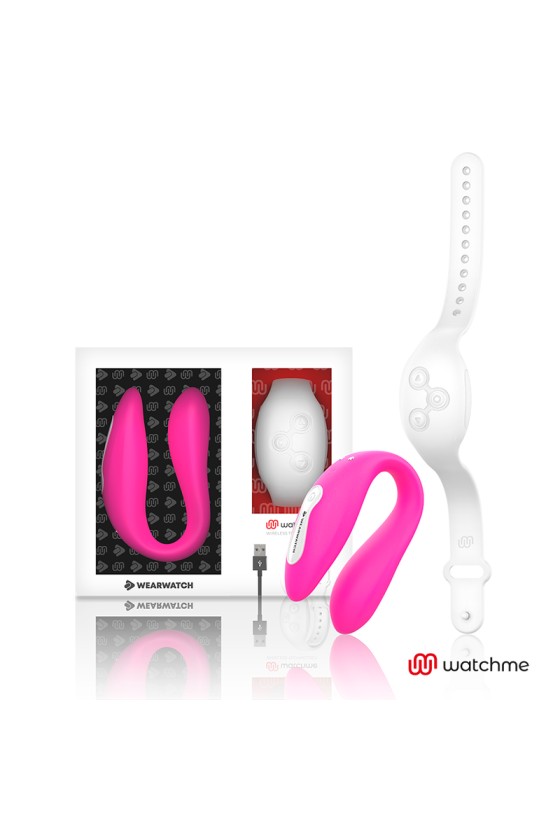 WEARWATCH - WATCHME DUAL TECHNOLOGY VIBRATOR FUCHSIA / SNOW