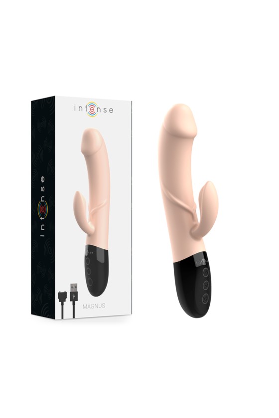 INTENSE - MAGNUS DUAL NATURAL RECHARGEABLE VIBRATOR