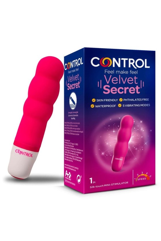 CONTROL - MINI ESTIMULADOR VELVET SECRET