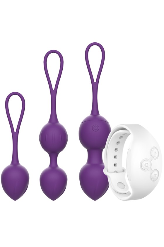 REWOLUTION - REWOBEADS VIBRATING BALLS REMOTE CONTROL WITH WATCHME TECHNOLOGY