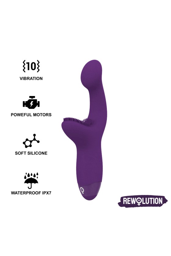 REWOLUTION - REWOKISS VIBRATORE PUNTO PER STIMOLATORE