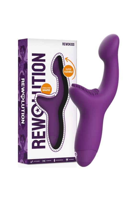 REWOLUTION - REWOKISS VIBRADOR PUNTO A ESTIMULADOR