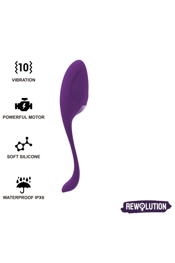 REWOLUTION - REWOVO HUEVO VIBRADOR CONTROL REMOTO