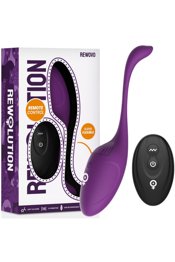 REWOLUTION - REWOVO HUEVO VIBRADOR CONTROL REMOTO