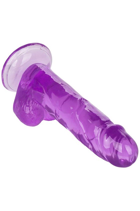 CALIFORNIA EXOTICS - SIZE QUEEN DILDO PURPLE 15.3 CM