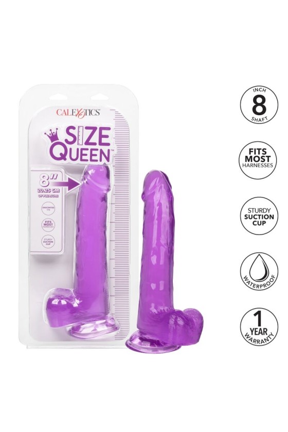 CALIFORNIA EXOTICS - GRÖSSE KÖNIGIN-DILDO LILA 20.3 CM