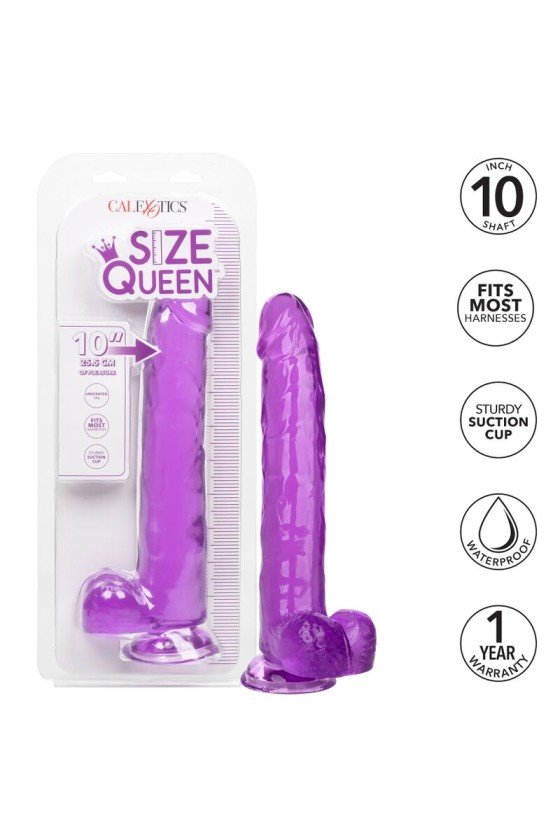 CALIFORNIA EXOTICS - GODE REINE TAILLE VIOLET 25.5 CM