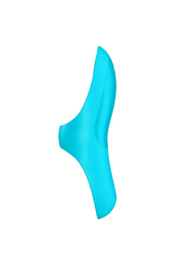 SATISFYER - TEASER DEDO VIBRADOR LUZ AZUL