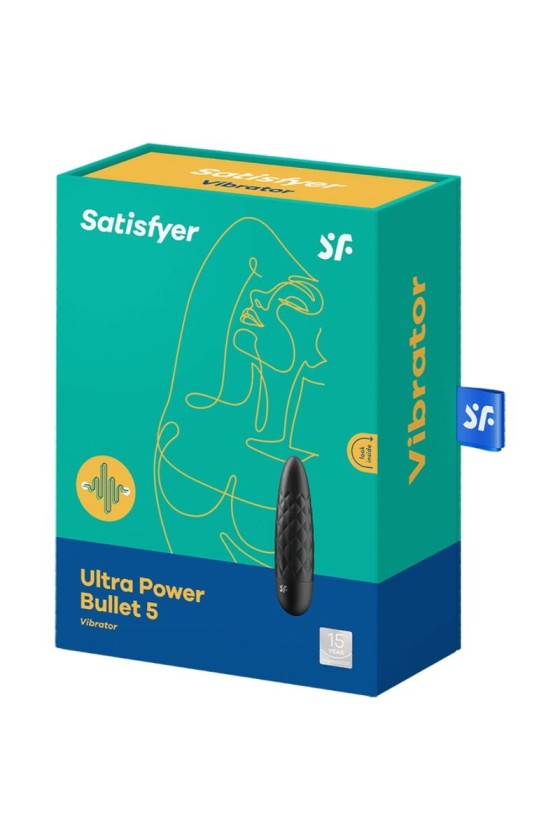 SATISFYER - ULTRA POWER BULLET 5 SCHWARZ