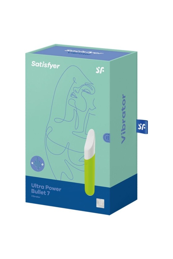 SATISFYER - ULTRA POWER BULLET 7 GREEN