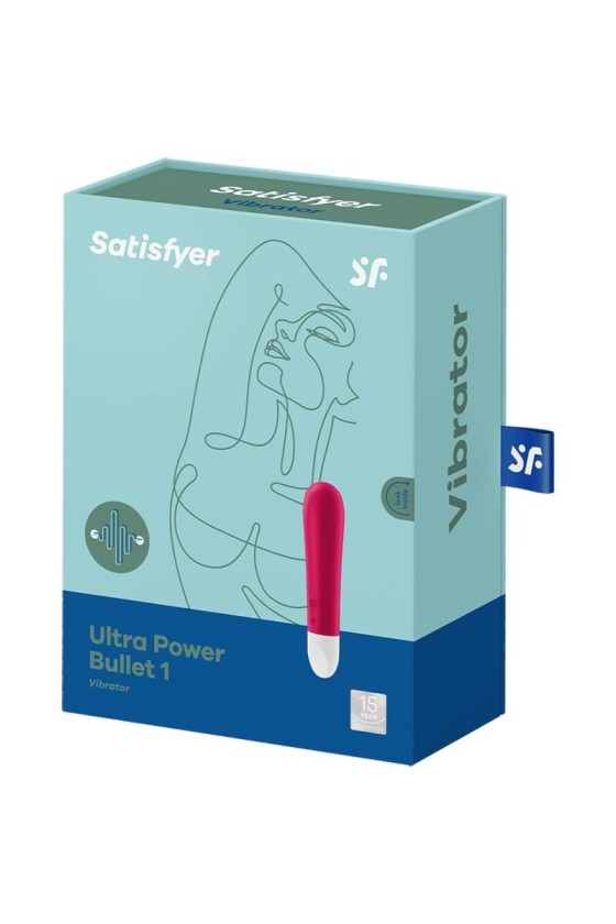 SATISFYER - ULTRA POWER BULLET 1 ROUGE