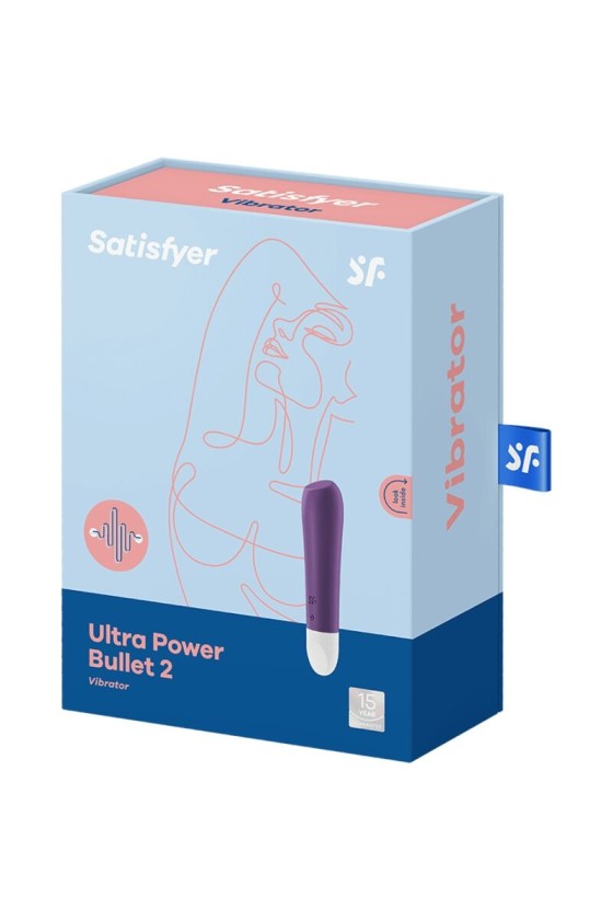 SATISFYER - ULTRA POWER BULLET 2 ROXO