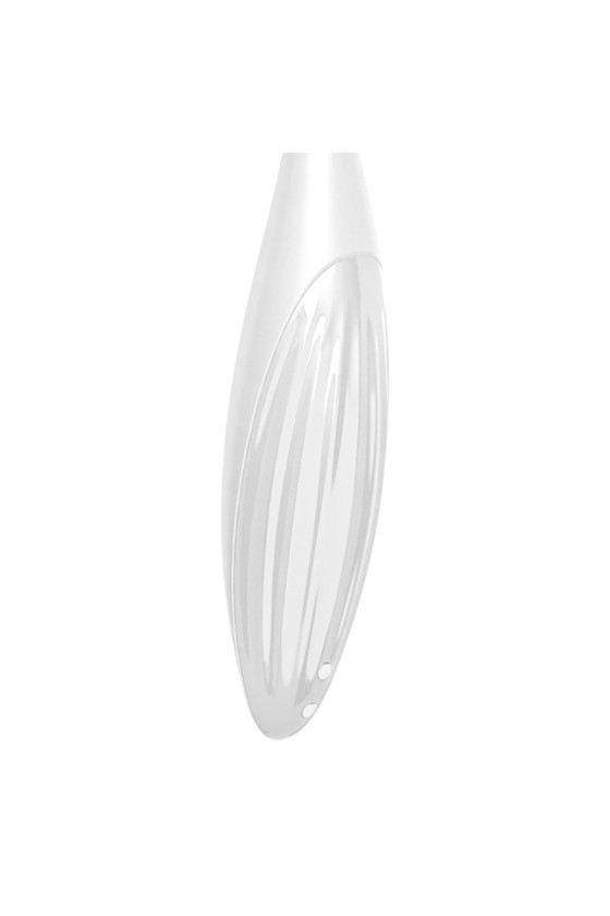 SATISFYER - TWIRLING JOY CLIT TIP VIBRATOR WEISS