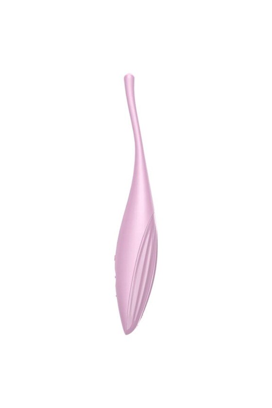 SATISFYER - TWIRLING JOY CLIT TIP VIBRATOR ROSA