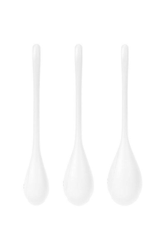 SATISFYER - SET DE ENTRENAMIENTO YONI POWER 1 BLANCO