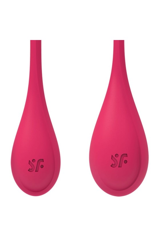 SATISFYER - SET DA ALLENAMENTO YONI POWER 1 ROSSO