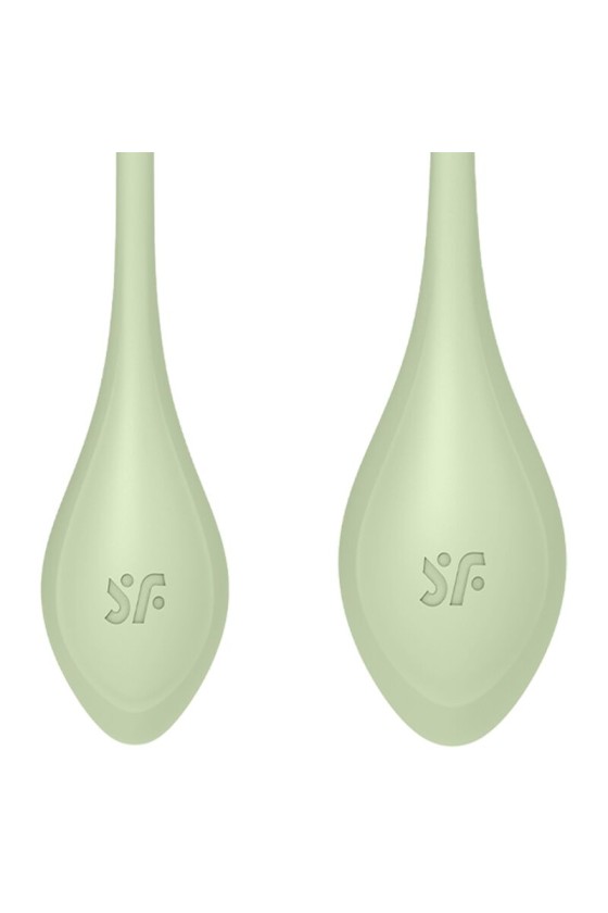 SATISFYER - SET DA ALLENAMENTO YONI POWER 2 VERDE