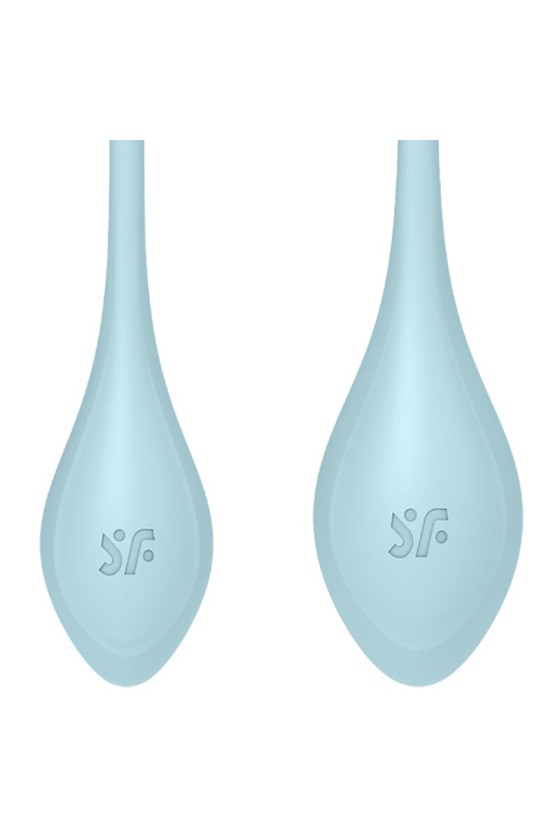 SATISFYER - SET DE ENTRENAMIENTO YONI POWER 2 AZUL