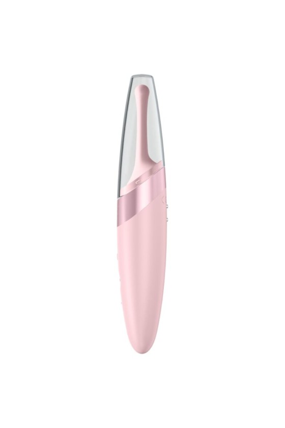 SATISFYER - TWIRLING DELIGHT CLIT TIP VIBRATOR ROSA