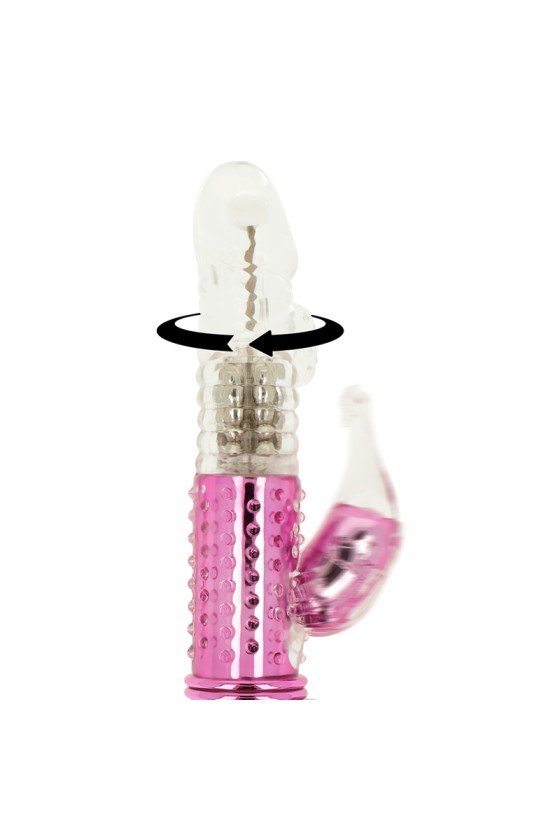 OHMAMA - VIBRATEUR AVEC FONCTION DE ROTATION ET STIMULATEUR DE CLITORIS