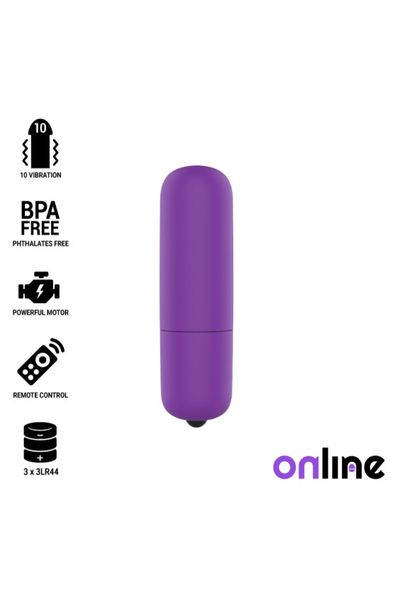 ONLINE - MINI BALLE VIBRANTE LILAS