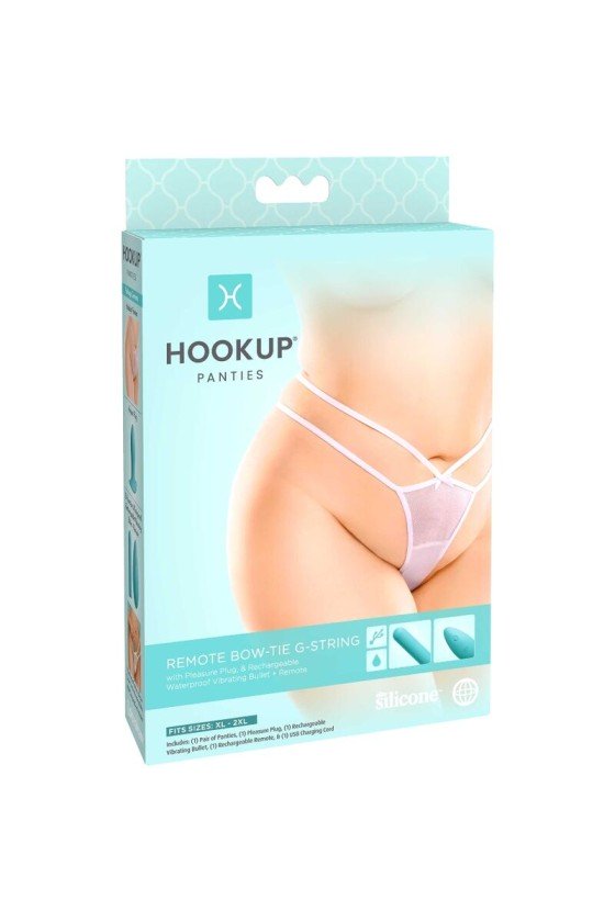 CALCINHA DE CONEXÃO - LAÇO REMOTO G-STRING TAMANHO XL/XXL