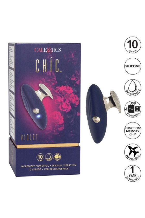 CALIFORNIA EXOTICS - CHIC VIOLET STIMMULATOR 10 SPEEDS