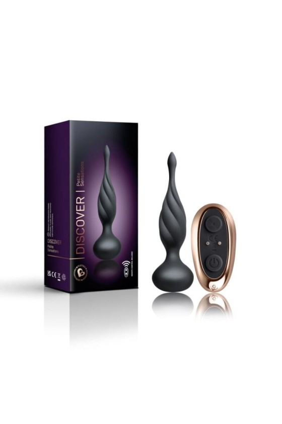 ROCKS-OFF - DISCOVER ANAL STIMULATOR - BLACK