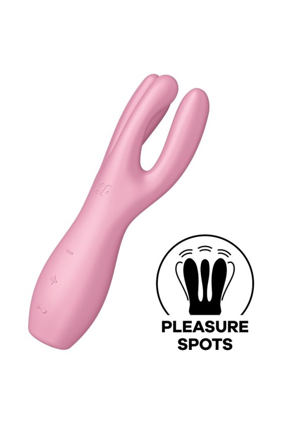 SATISFYER - THREESOME 3 VIBRATOR MINT