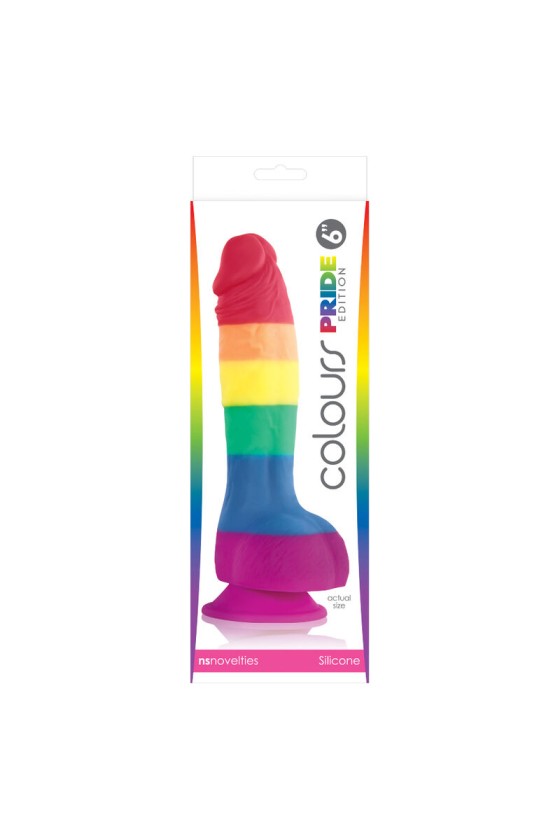 ORGULLO - DILDO BANDERA LGBT 15 CM