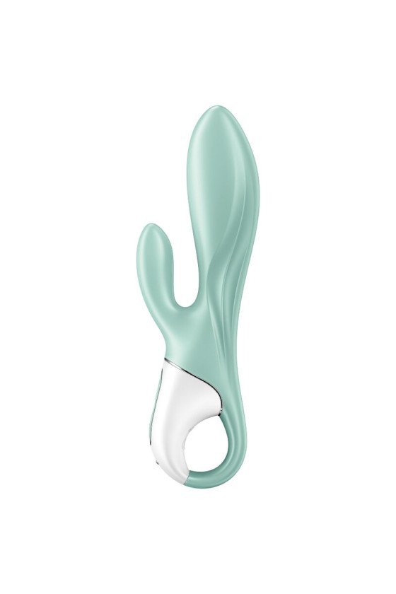 SATISFYER - AIR PUMP BUNNY 5+ AUFBLASBARE KANINCHENVIBRATOR-APP GRÜN