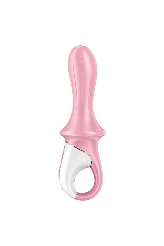 SATISFYER - AIR PUMP BOOTY 5+ VIBRADOR ANAL HINCHABLE ROSA