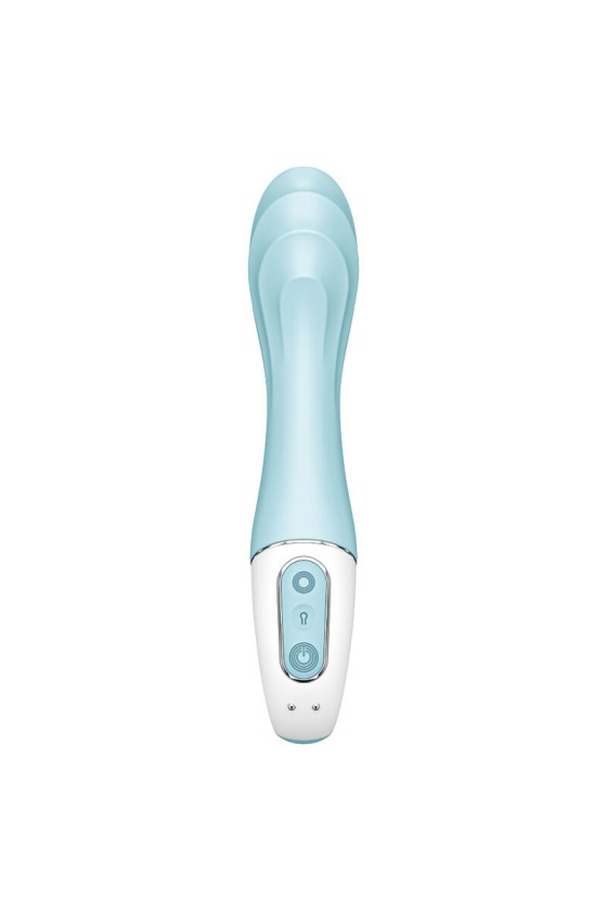 SATISFYER - AIR PUMP VIBRATOR 5+ APP GONFLABLE G-SPOT VIBRATOR BLEU