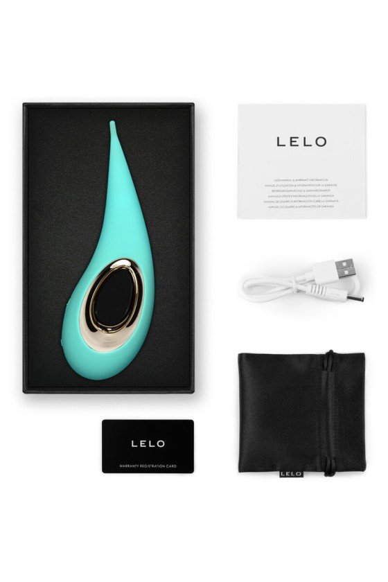 LELO - ESTIMULADOR DE CLITÓRIS DOT - VERDE AQUA