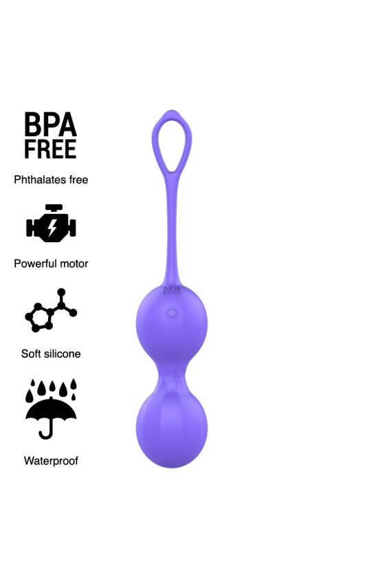 MR BOSS - DUMAS VIBRATING KEGEL BEADS REMOTE CONTROL