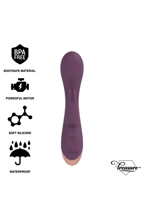 TESORO - LAURENCE RABBIT VIBRADOR WATCHME TECNOLOGÍA INALÁMBRICA COMPATIBLE