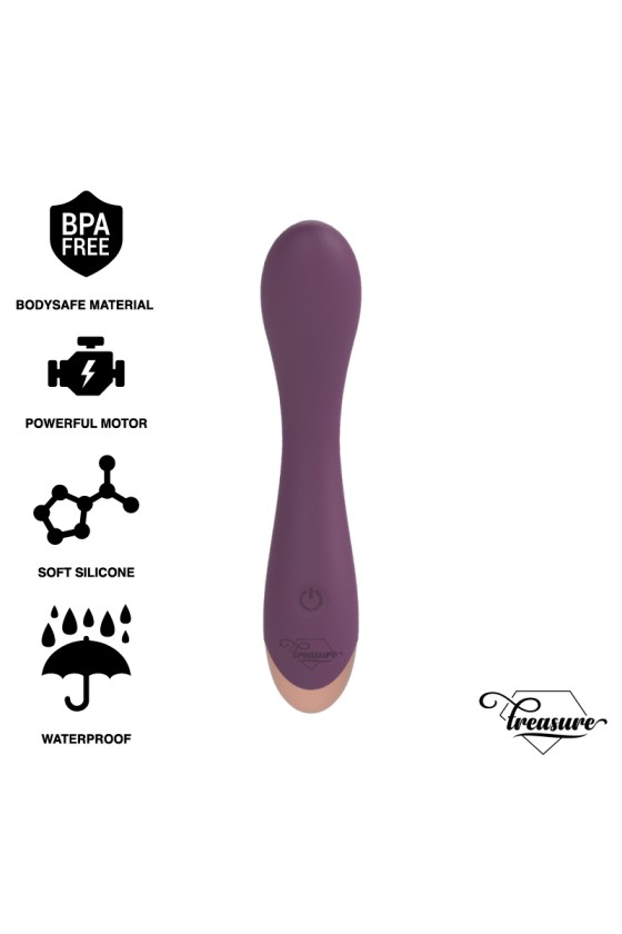 TESOURO - HANSEL G-SPOT VIBRADOR WATCHME TECNOLOGIA SEM FIO COMPATÍVEL