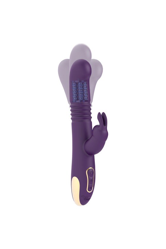 TESORO - CONEJO BASTIAN UP DOWN, VIBRADOR ROTADOR COMPATIBLE CON TECNOLOGÍA INALÁMBRICA WATCHME