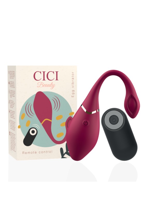 CICI BEAUTY - PREMIUM SILICONE EGG VIBRATEUR TÉLÉCOMMANDE