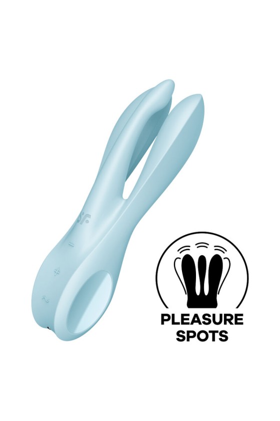 VIBRADOR SATISFYER THREESOME 1 - AZUL