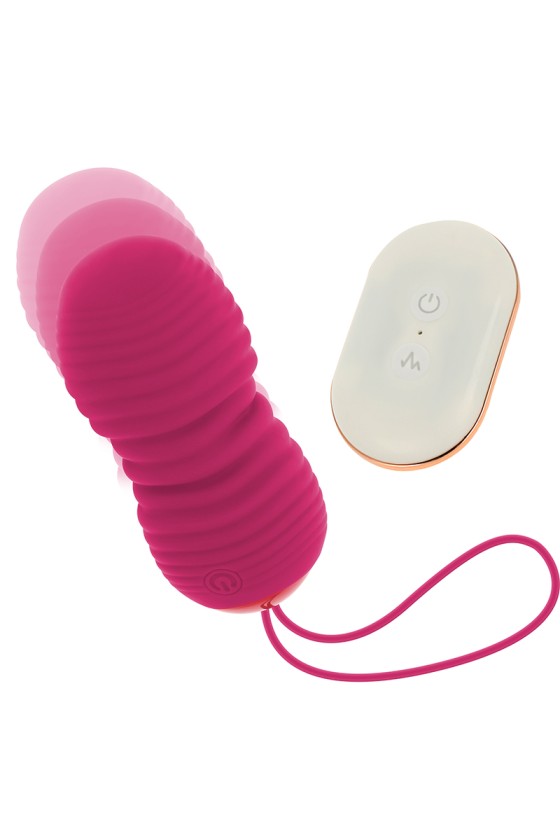 OHMAMA - OVO DE CONTROLE REMOTO 7 MODOS PARA CIMA E PARA BAIXO ROSA