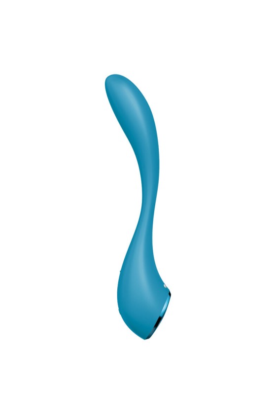 VIBRATEUR MULTI SATISFYER G-SPOT FLEX 5 - BLEU