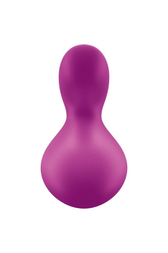 SATISFYER VIVA LA VULVA 3 LAY-ON VIBRATOR - GREEN